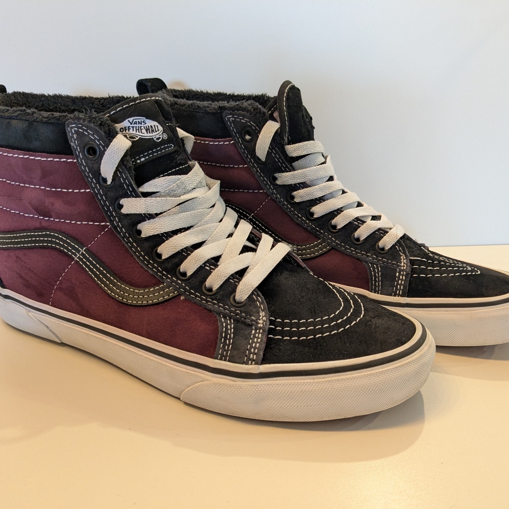 Vans Sk8 Hi MTE Port Royale Suede Sherpa Lined